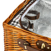 Coș de picnic Celestine, de 2 persoane, cu termos