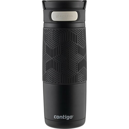 Contigo Transit 470 ml hőálló palack, matt fekete