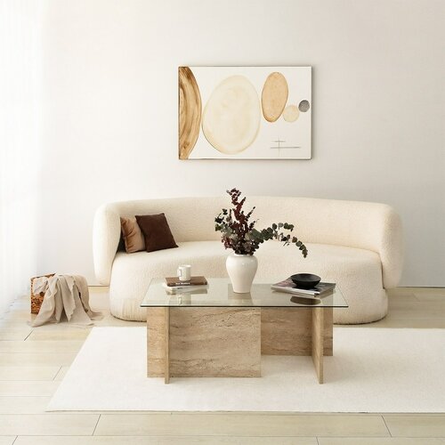 Konferenční stolek New Escape Travertine