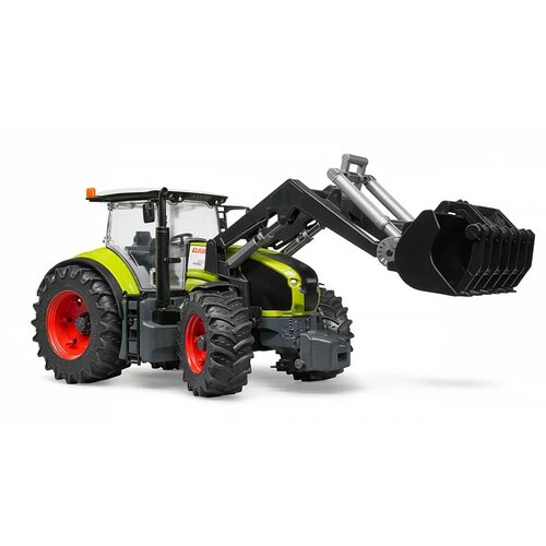 Трактор Bruder Claas Axion з фронтальнимнавантажувачем, 44,5 x 18 x 20,5 см
