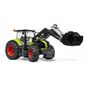 Трактор Bruder Claas Axion з фронтальнимнавантажувачем, 44,5 x 18 x 20,5 см