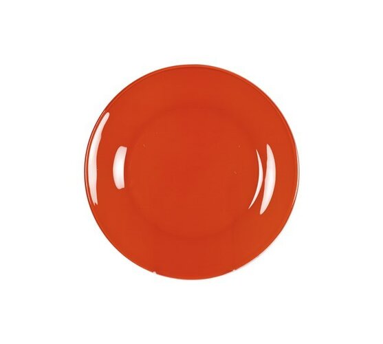 Dezertní talíř Rosso, 6 ks, oranžová, červená