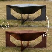 Vento Kerti tűzrakóhely 70 x 70 x 30 cm, corten CORGARDEN 1015