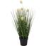 Umělá kvetoucí tráva Eleonore, 46 cm