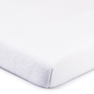 Cearșaf de pat 4Home microflanel, alb, 160 x 200 cm
