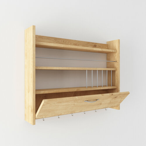 Raft de bucătărie Knott Oak