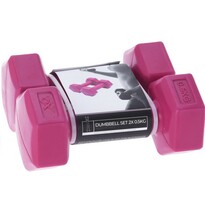 Posilovací činky Dumbbell, 2x 0,5 kg Posilovací činky Dumbbell, 2x 0,5 kg