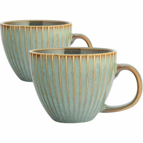 Altom Reactive Sage jumbo csésze szett 2 db, 450 ml