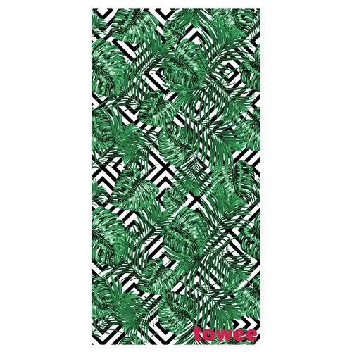 Towee Hitro sušeča brisača MONSTERA, 80 x 160 cm