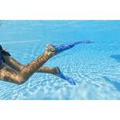 Set de snorkelling Bestway Lil Flapper - aripioare, brat, snorkel, verde-albastru