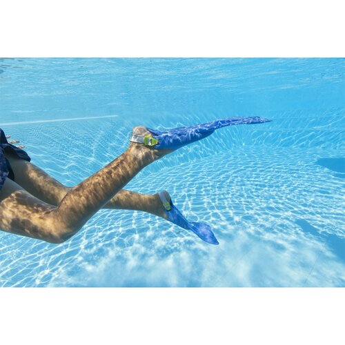 Set de snorkelling Bestway Lil Flapper - aripioare, brat, snorkel, verde-albastru