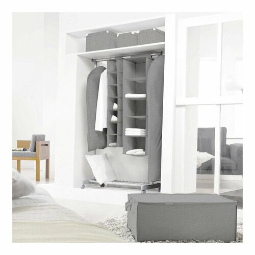 Compactor Obal na obleky a dlouhé šaty Boston, 60x 137 cm, šedá