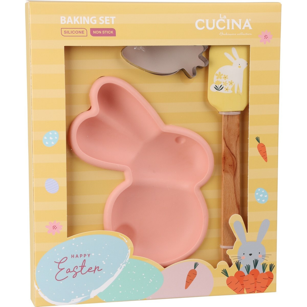 La Cucina Velikonoční sada na pečení 3 ks, růžová - thumb (1)