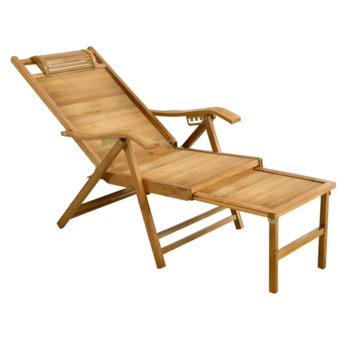 Garten-Positionssessel, natur, Bambus, VARDON