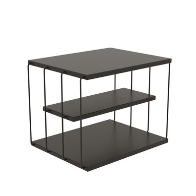 Stolik pomocniczy Lifon Anthracite and Black