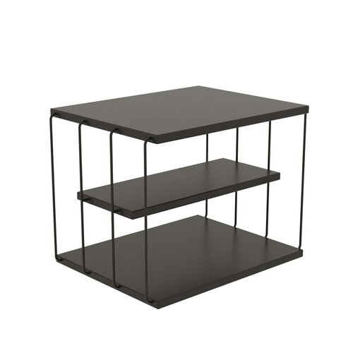 Beistelltisch Lifon Anthracite and Black