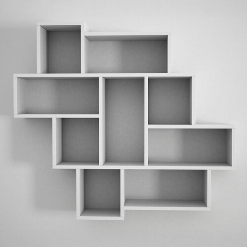 Wandregal Parola White