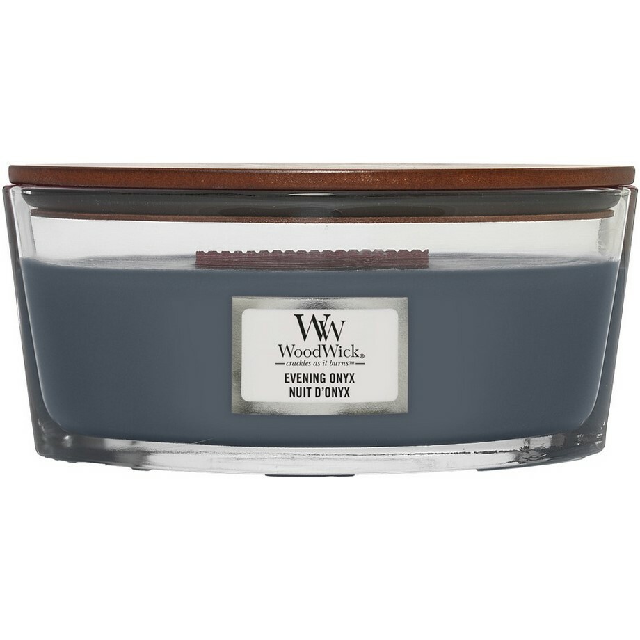 Vonná sviečka WoodWick Ship Evening Onyx, 453 g