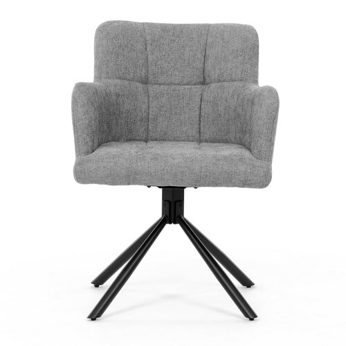 Set de scaune de sufragerie cu mecanism deîntoarcere DCH-T1122 GREY2, 2 buc.