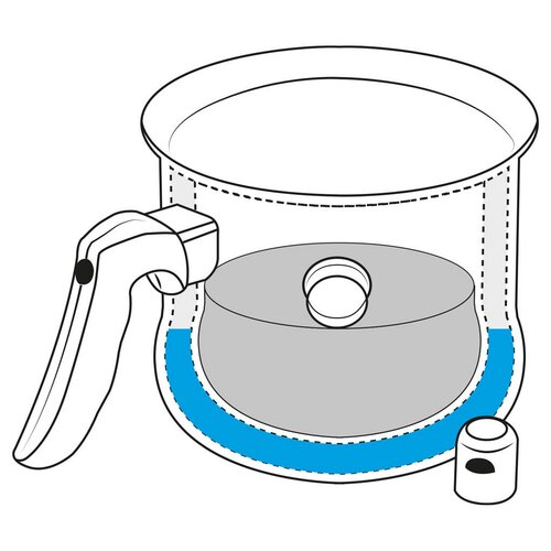 Orion Simmertopf aus Edelstahl PREMIUM, 2,5 l