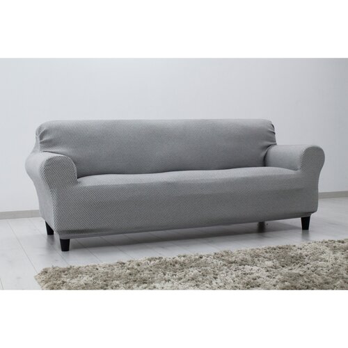 Spannbezug für Sofa IRPIN grau , 220-260 cm