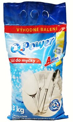 Obrázok Q Power Regeneračná soľ do umývačky 3 kg