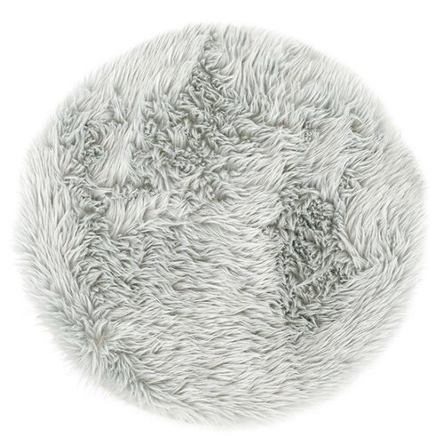 AmeliaHome Kunstfell Dokka Grau, 90 cm