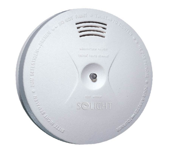 Kouřový alarm, bílá , 85dB, Solight, bílá