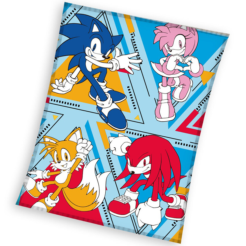 Carbotex Kocyk dziecięcy Jeż Sonic Original, 130 x170 cm