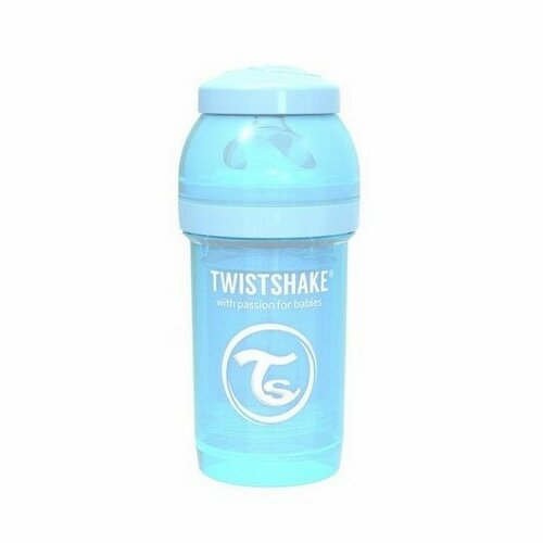 Twistshake Dojčenská fľaša Anti-Colic 180 ml, modrá