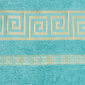 Ręcznik kąpielowy Ateny turkus, 70 x 140 cm