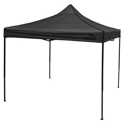 Cort de petrecere Cattara 13342 foarfecăWaterproof, gri , 3 x 3 m