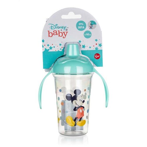Plastična steklenica za otroke MICKEY, 295 ml