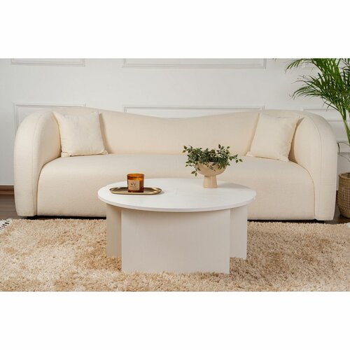 Couchtisch Moira Wood White