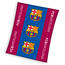 Fleecová deka FC Barcelona Trio,130 x 170 cm