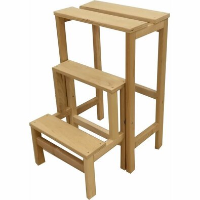 Compactor Trepte decorative din lemn, 37 x 23 x 60cm