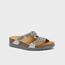 Scholl Pantofle New Bogotà Wedge stříbrná, vel. 40