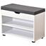 Kesper 15914 Schuhbank, weiß, 60 x 45 x 30 cm