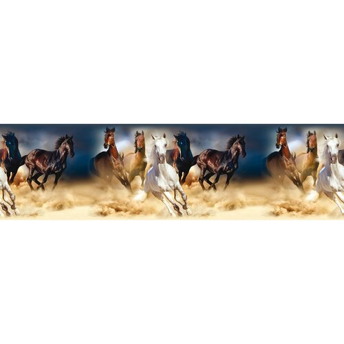 Pas dekoracyjny Horses, 500 x 14 cm