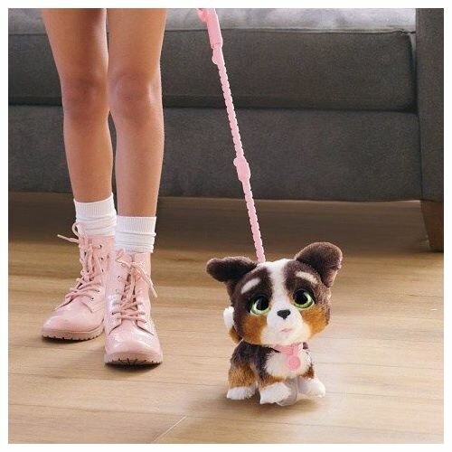 FurReal Walk-A-Lots Бернардин, Інтерактивний песик, білий/чорний/коричневий