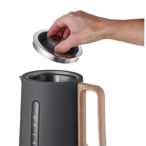 Concept RK3370 ceainic electric din oțelinoxidabil Modern, 1,7 l