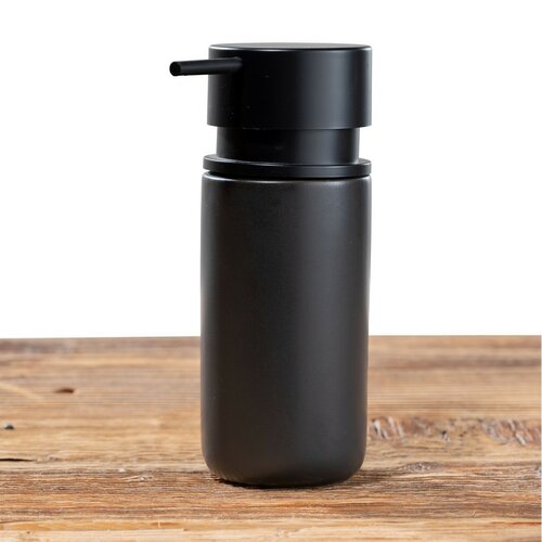 Wenko Ceramiczny dozownik mydła Silo 250 ml, czarny