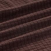 4Home Napínací poťah na stoličku Magic clean tmavohnedá, 45 - 50 cm, súprava 2 ks