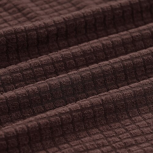 4Home Stretch prevleka za stol Magic clean temno rjava, 45 - 50 cm, komplet 2 kosov