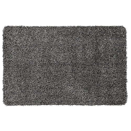 Covoraș Clean Mat, alb-negru, 45 x 70 cm