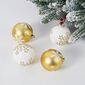 4Home Zestaw ozdób świątecznych Golden, 4 szt.