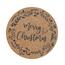 Altom Podstavek za skodelico iz plute Christmasdesign premer 10 cm, set 4 kosov