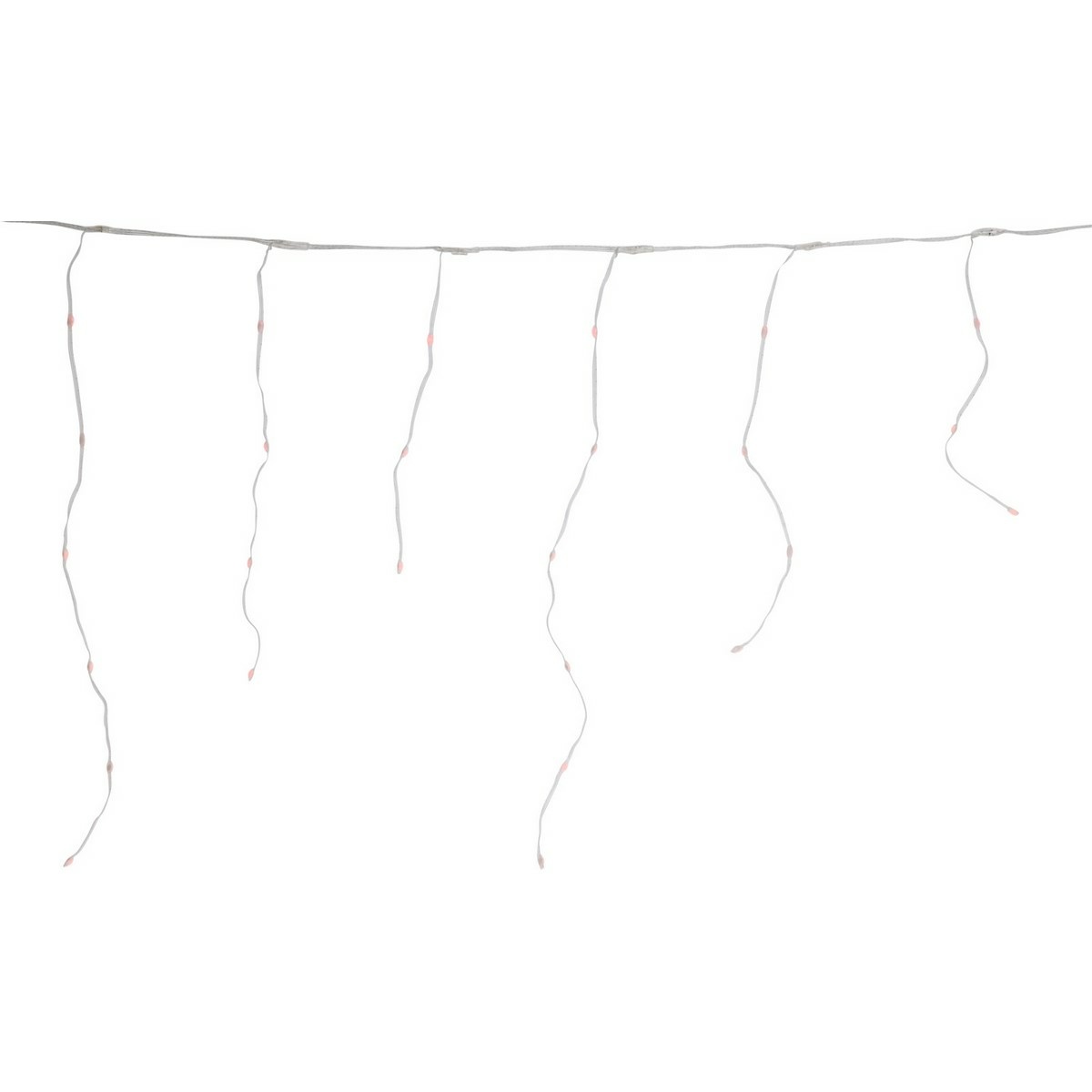 Icicle karácsonyi LED-lánc távirányítóval 172 LED, színes termék 2. képe