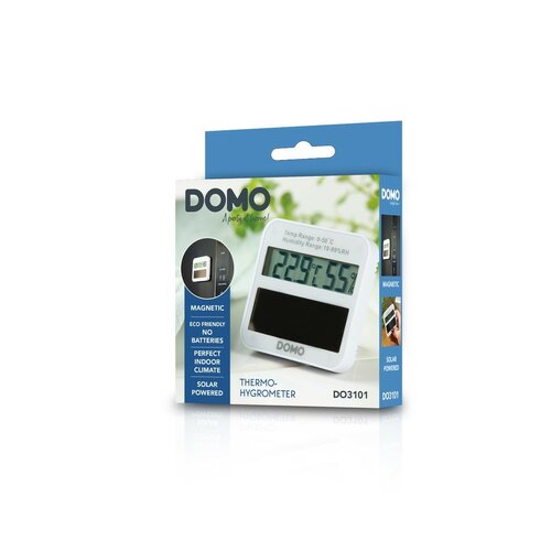 DOMO DO3101 cyfrowy termometr pokojowy i wilgotnościomierz