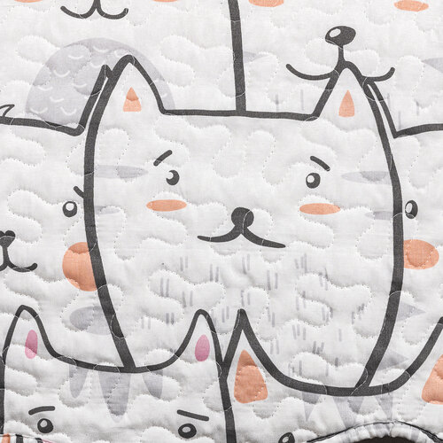 4Home Kinderbettdecke Katzen, 140 x 200 cm